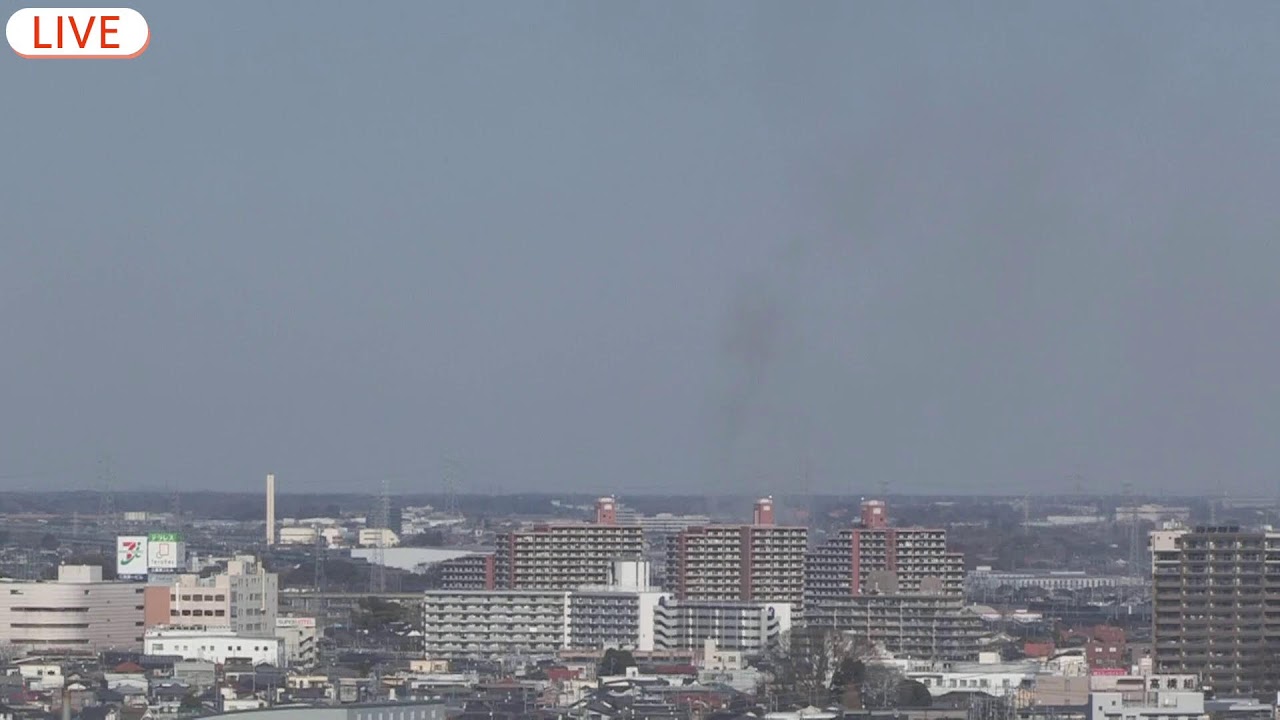 【緊急ライブ】埼玉県久喜市で黒煙上がる【LIVE】(2025年2月25日) ANN/テレ朝