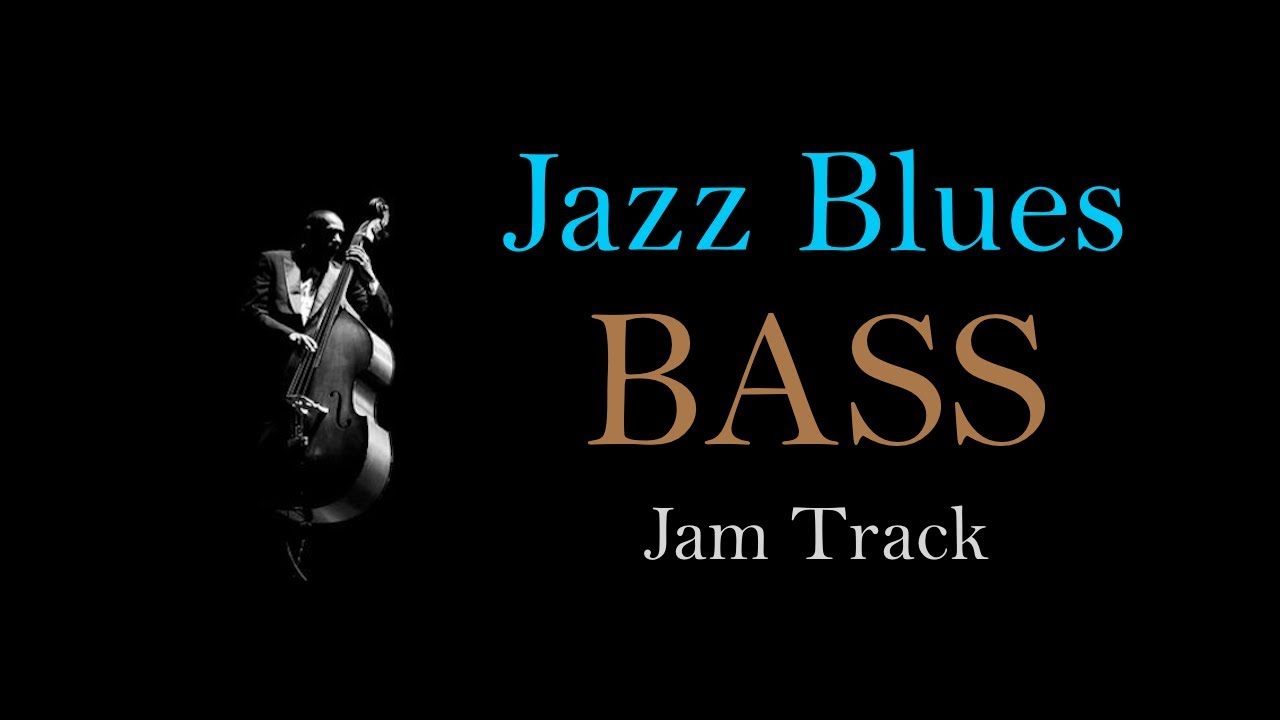 Bass Backing Jam Track // Jazz Blues in D Minor