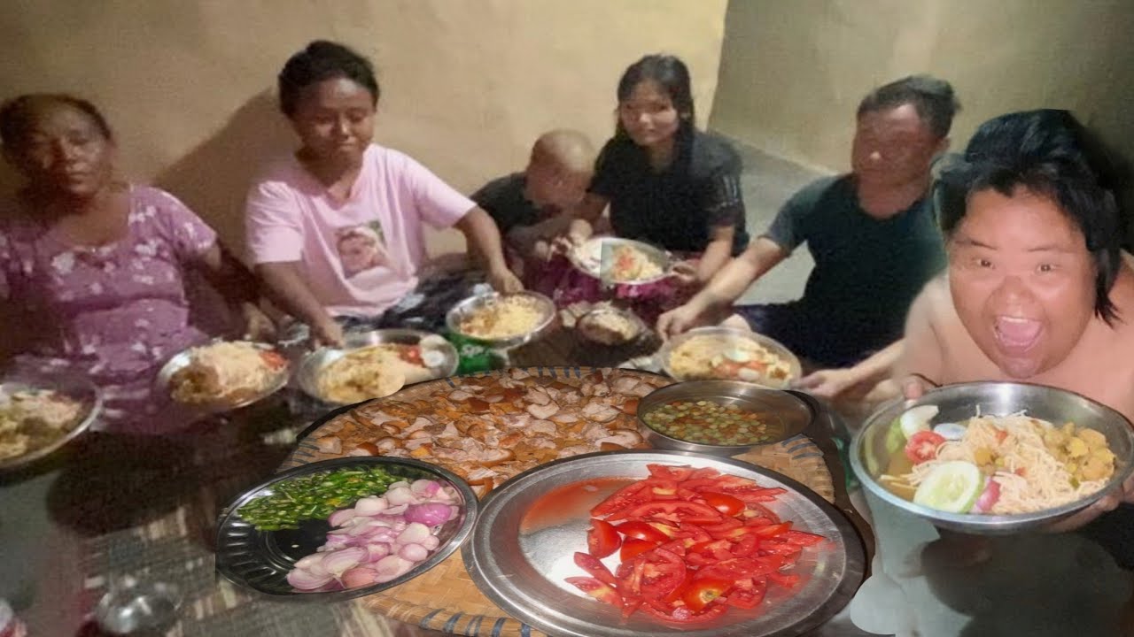 Prok and nural cooking is my family best #Muk bank challenge# enjoy..😊@ExRomeoBagjhodaLahure #