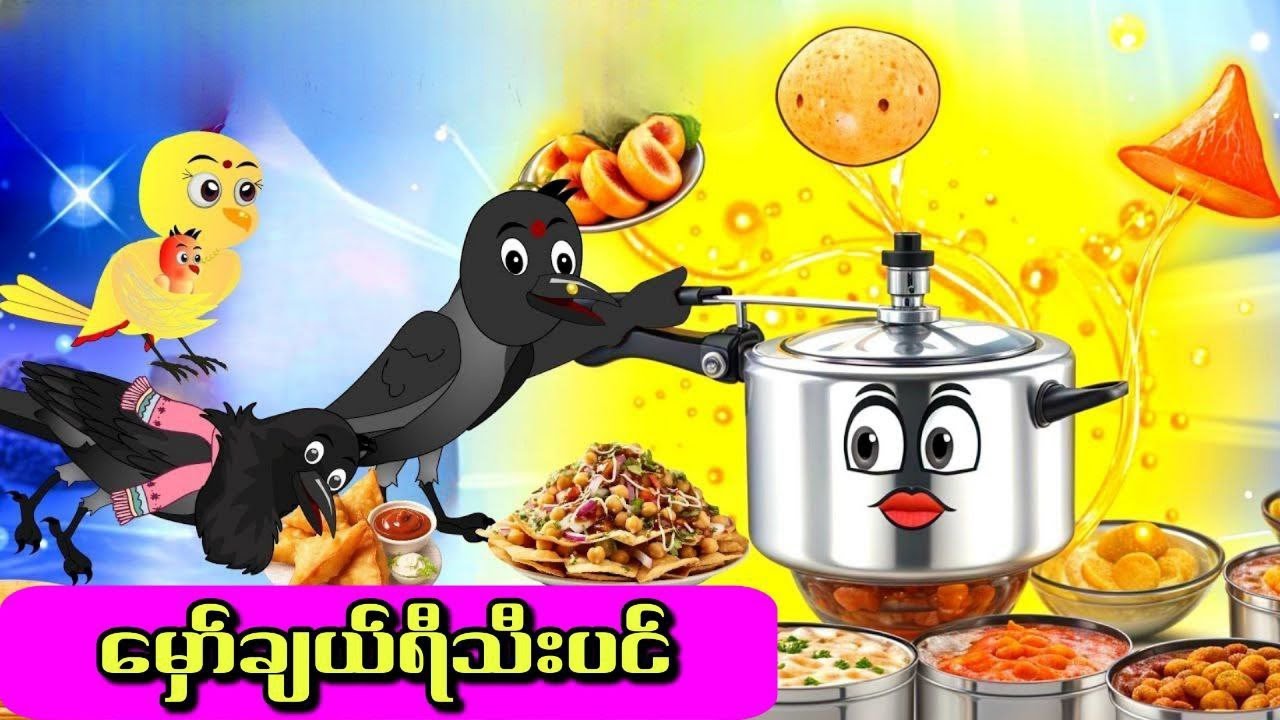 မှော်ချယ်ရီသီးပင်#ကာတွန်းကားများ #မြန်မာကာတွန်း #ငှက်ကာတွန်း