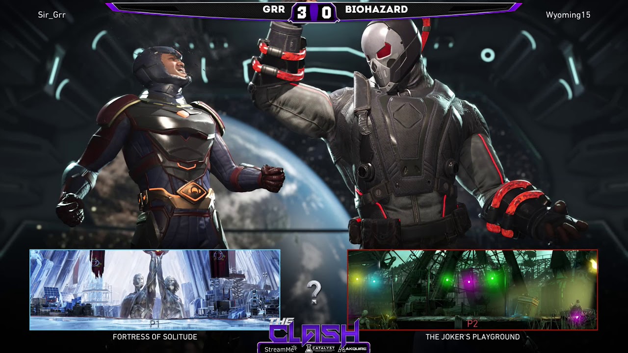 BIOHAZARD (Bane)  VS GRR (Atom) - The Clash FT5