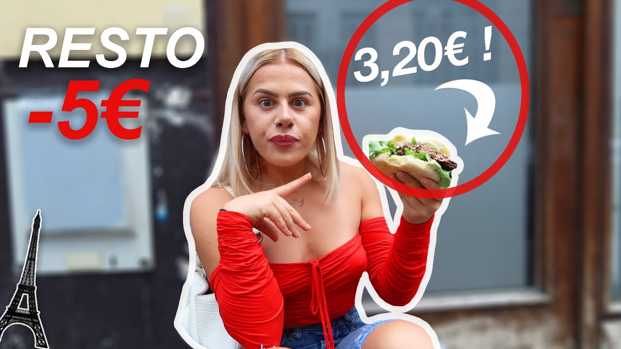 ON TESTE LES RESTOS À -5€ SUR PARIS !! (des burgers fait maison à 3,20€ !)