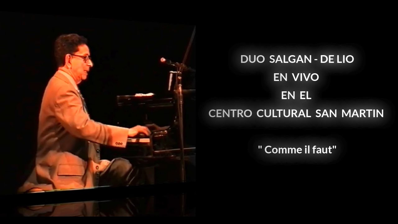 🎹 DUO  SALGAN - DE LIO 🎸 - EN  VIVO -  ✨ EN  EL CENTRO  CULTURAL  SAN  MARTIN ✨ ~ 