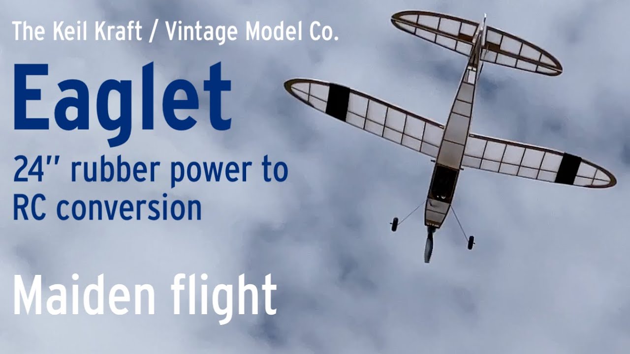 Keil Kraft VMC Eaglet maiden 4th September 2024