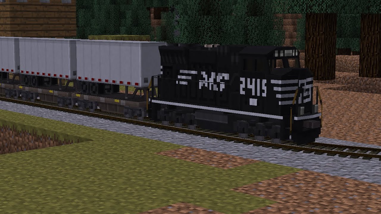 NS Trailer Train Derails