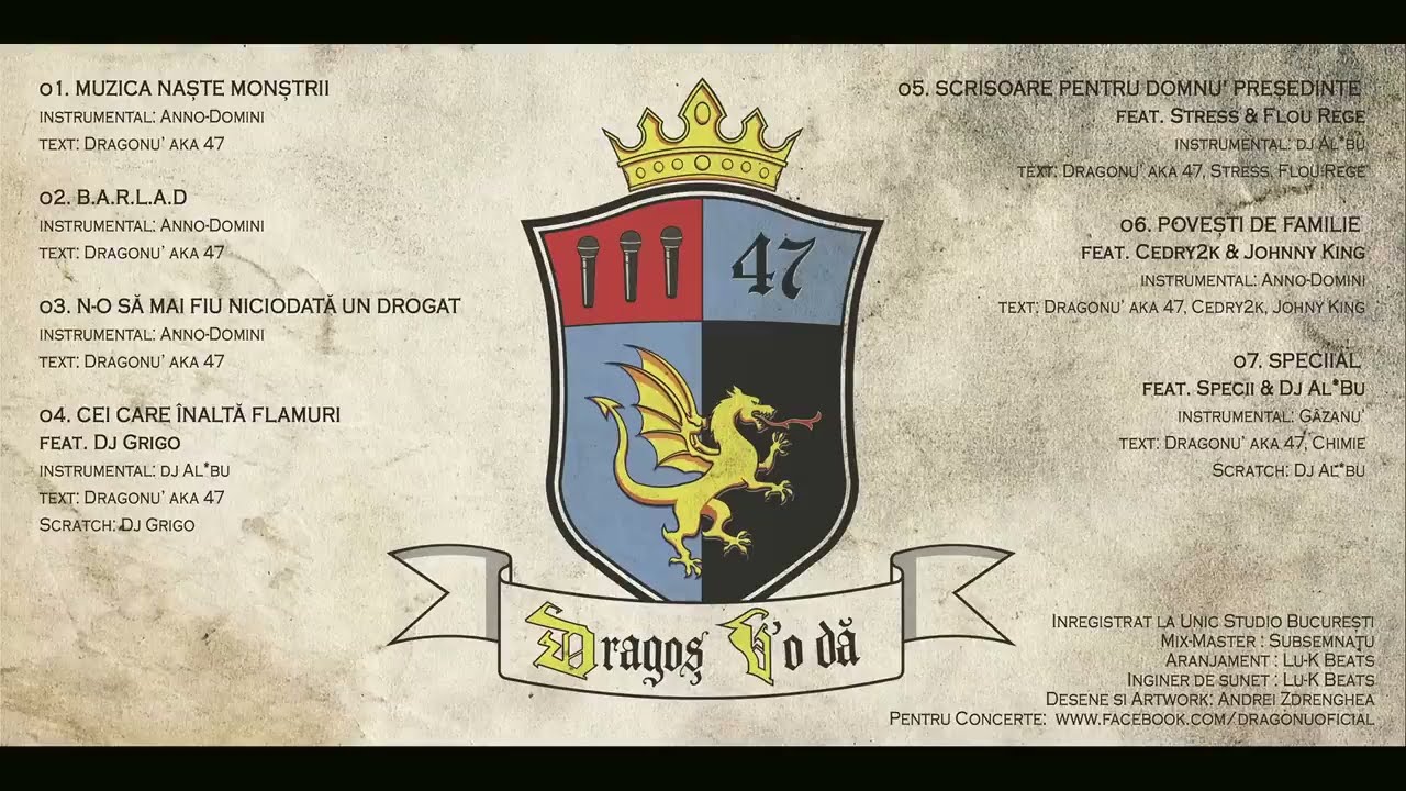 Dragonu AKA 47 - N-o să mai fiu niciodată un drogat