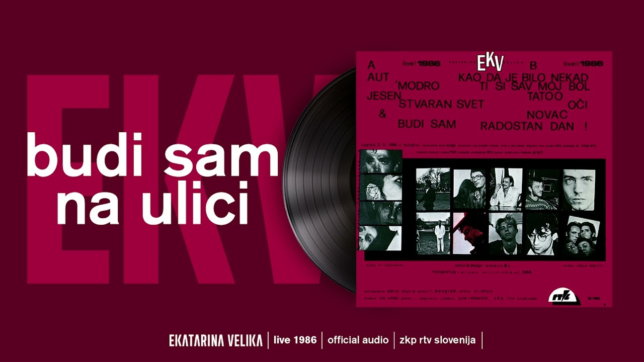 Ekatarina Velika - Budi sam na ulici LIVE 1986 (Official Audio)