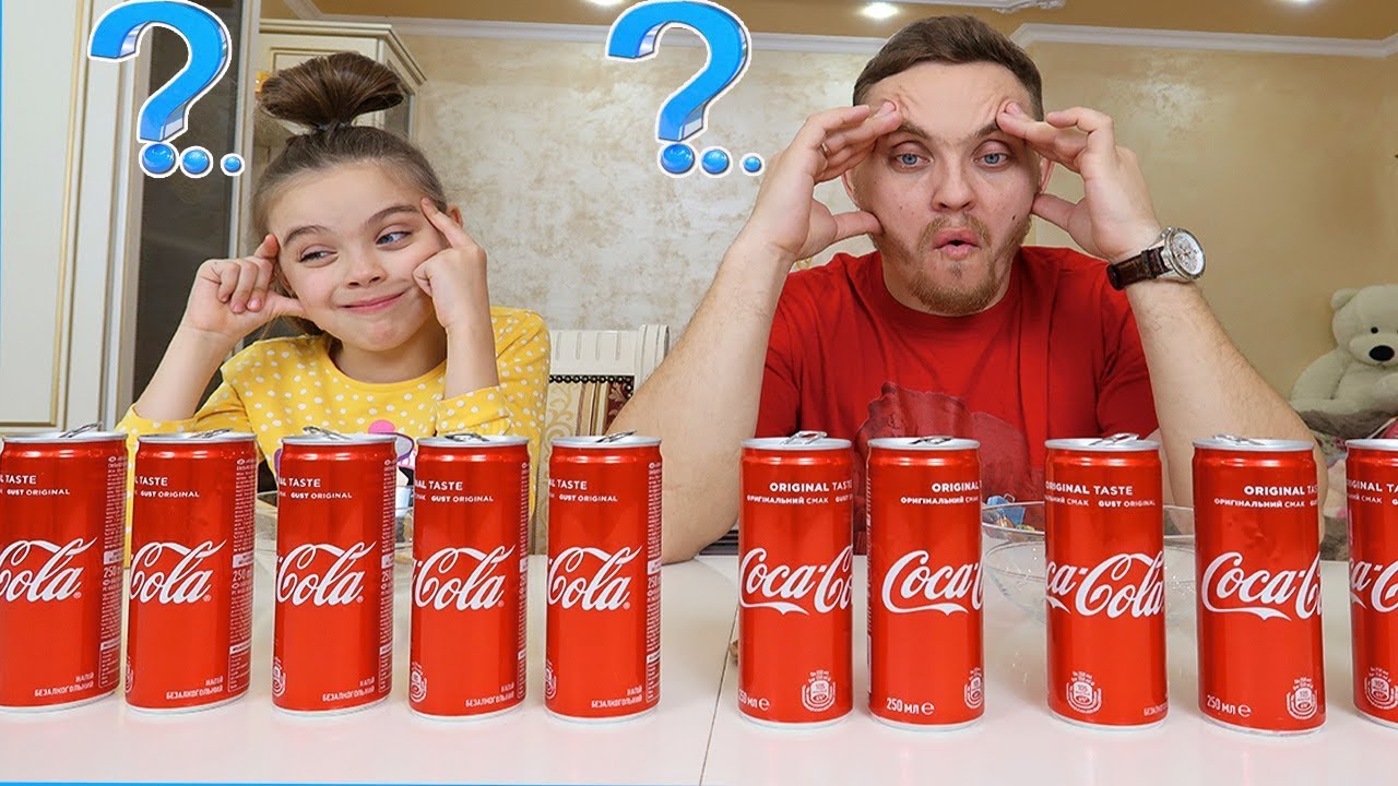 NU alege COCA-COLA in SLIME CHALLENGE | Don't CHOOSE Coca-Cola in SLIME Challenge