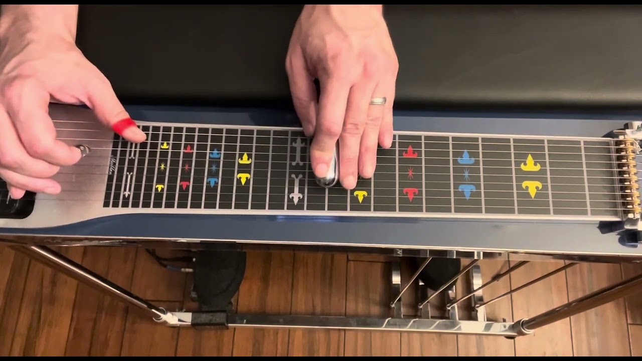 “Crazy Arms” Intro and Solo Pedal Steel Lesson *My Version