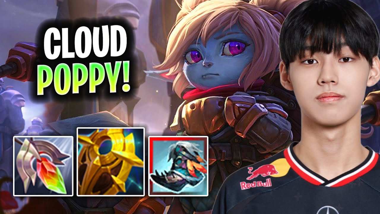 CLOUD IS INSANE WITH POPPY! | T1 Cloud Plays Poppy Support vs Karma! Season 2025