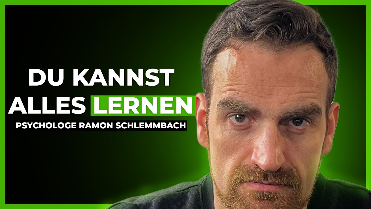 „Diese Einsicht hat mein Leben verändert“ Psychologe Ramon Schlemmbach