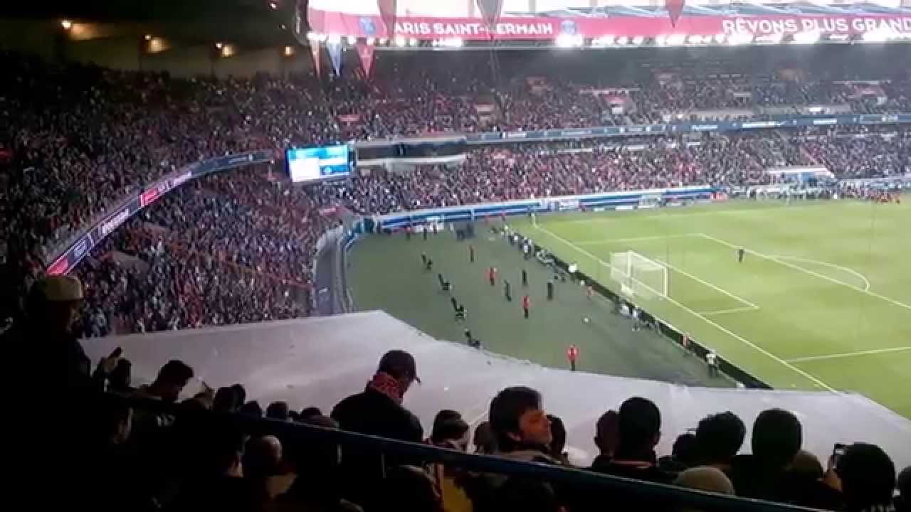 COMPOSITION DU PSG LORS DE PSG-RENNES 1-2 2014