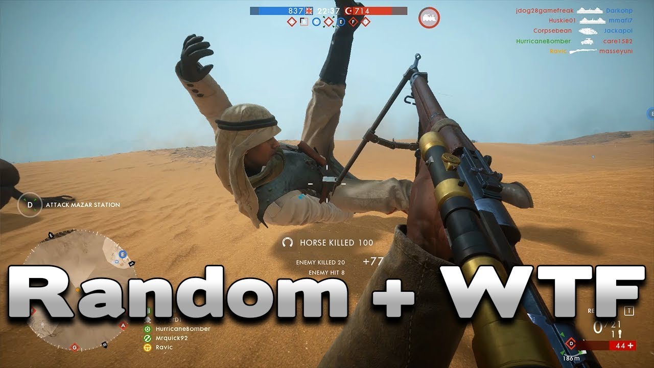 Battlefield 1 Random + WTF 10