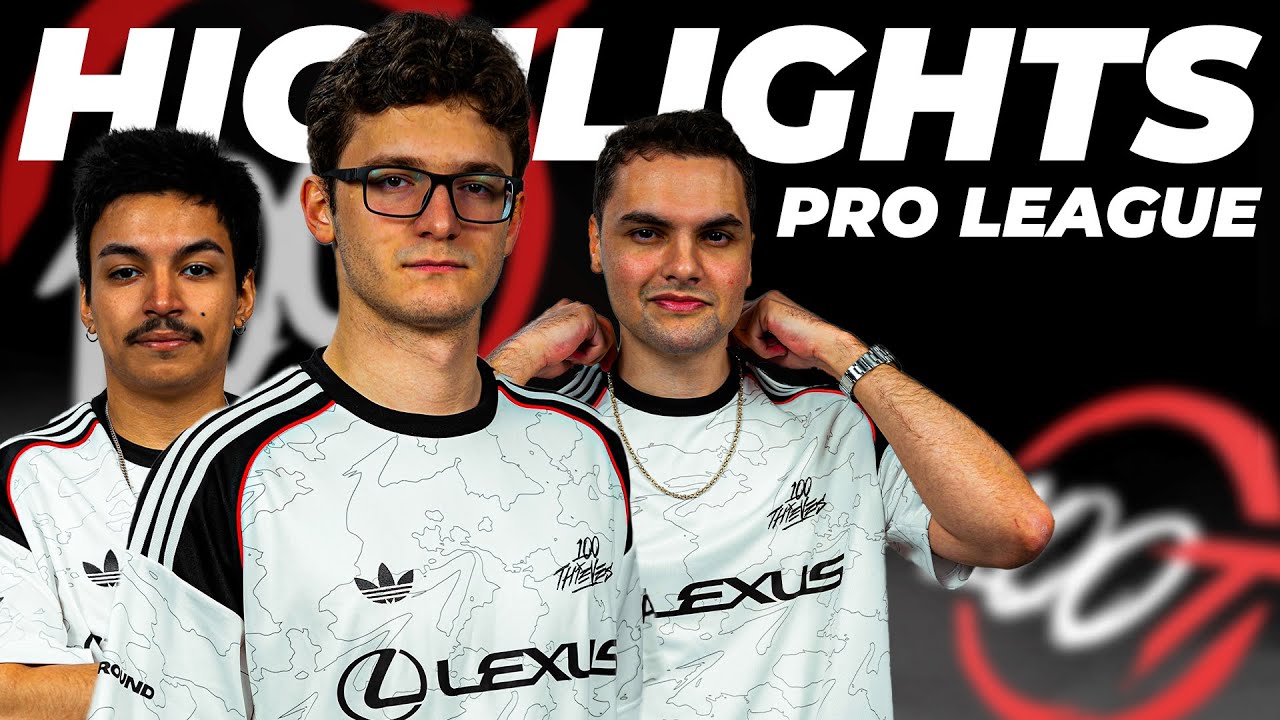 100T PRO LEAGUE HIGHLIGHTS | MONSTER GAME 1 W