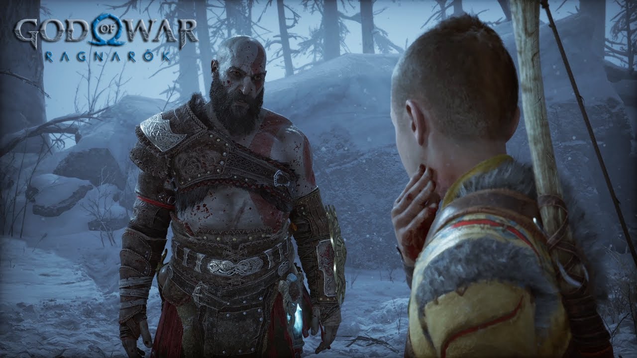 God of War Ragnarok, Atreus Sprit Animal!!.(PC Gameplay)