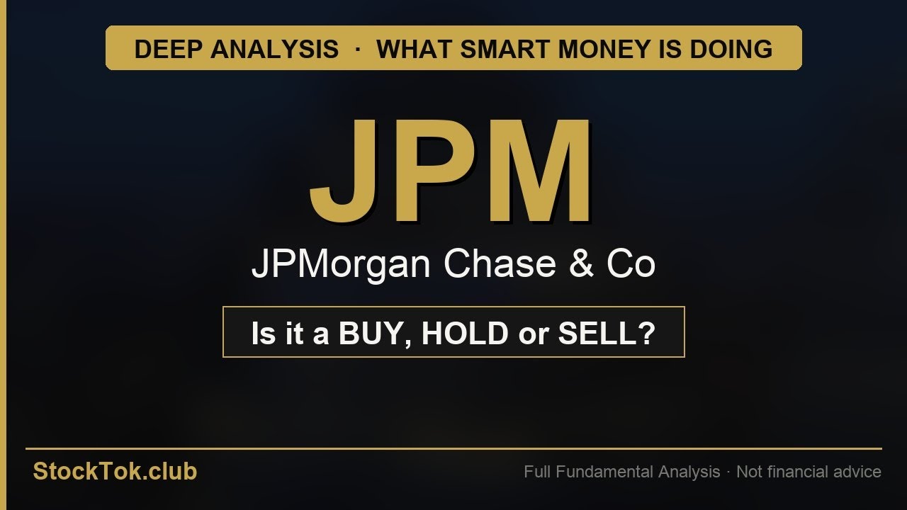 JPMorgan Chase & Co (JPM) &mdash; МЕДВЕЖИЙ ПРОГНОЗ | Полный разбор | StockTok