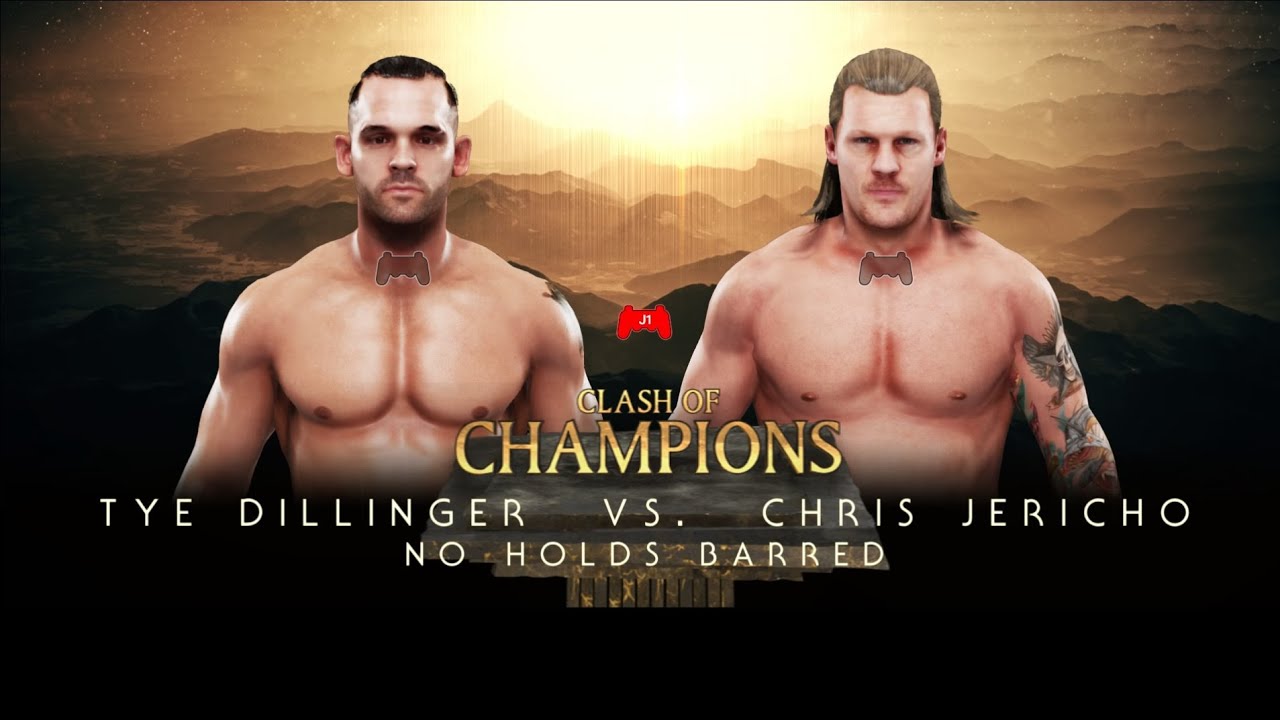 WWE 2k19 Tye Dillinger vs Chris Jericho