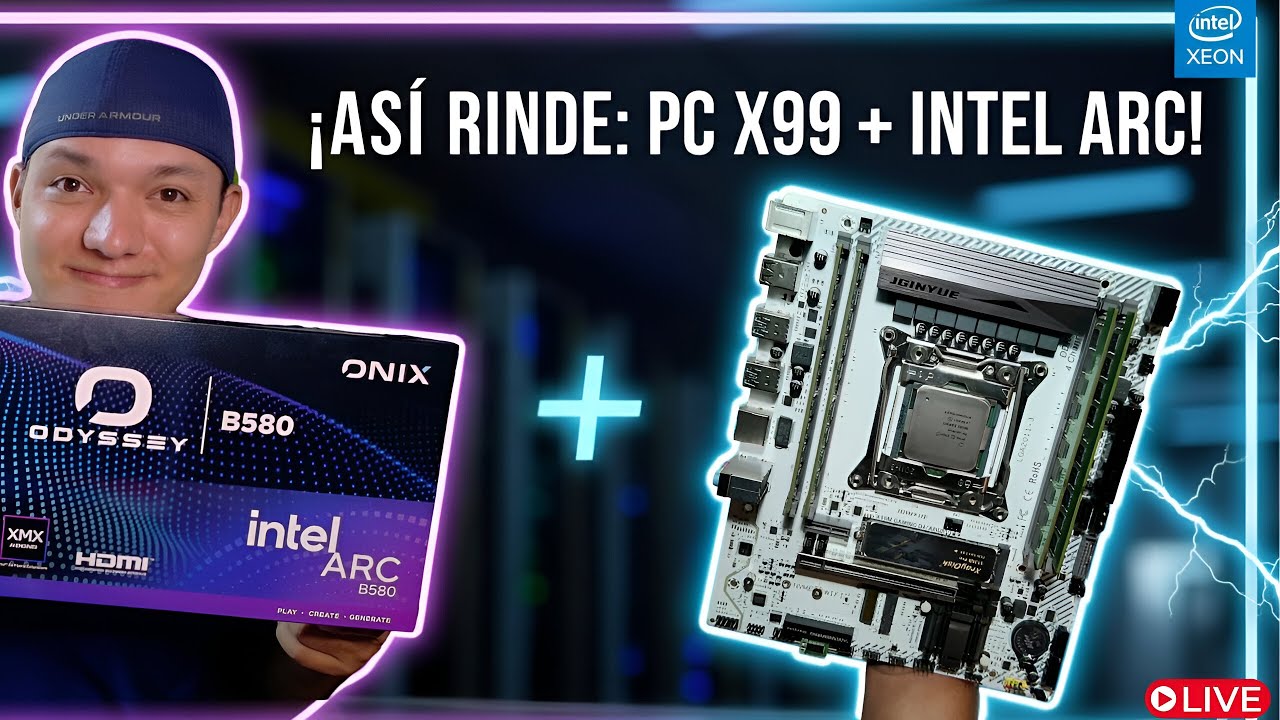 🔴Intel ARC B580 12GB VRAM + XEON 2690 V4  ¿PC GAMER XEON vale la pena en 2026? 🤔 (Respondo Todo)