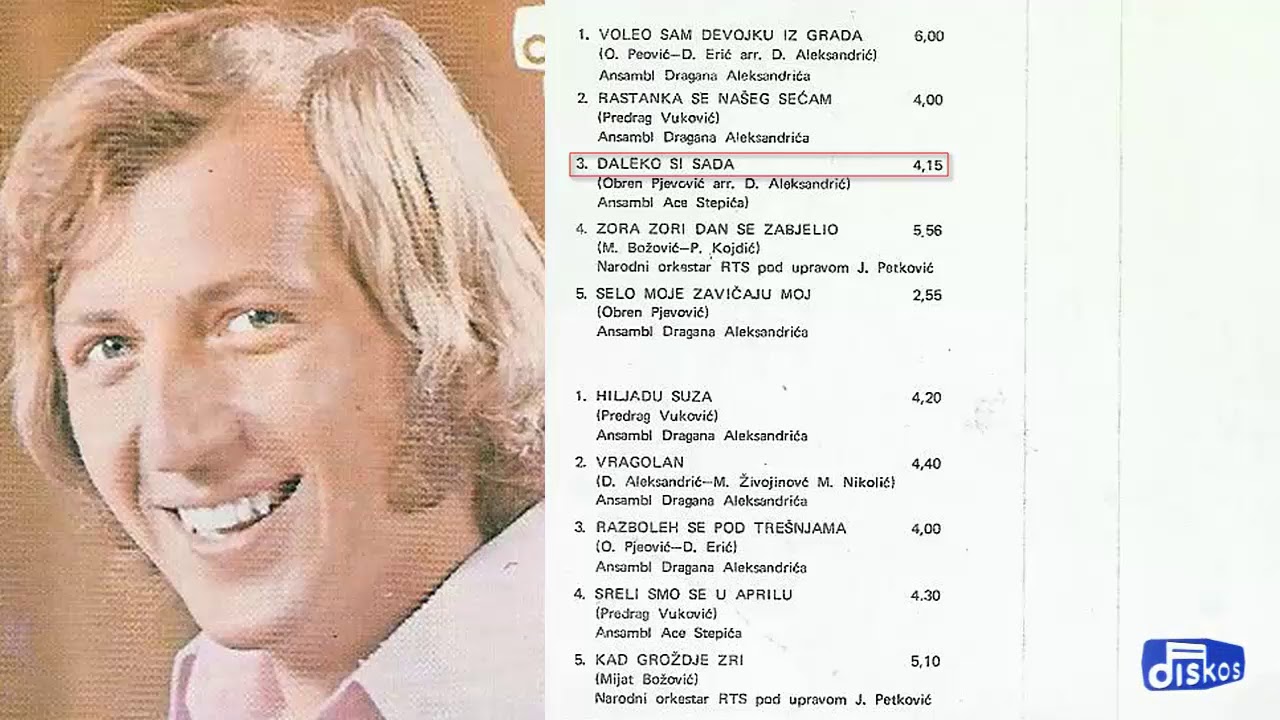 Miroslav Ilic - Voleo sam devojku iz grada - (Audio 1976) - CEO ALBUM