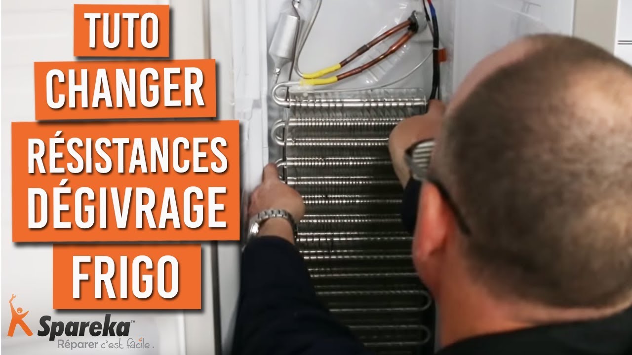 Comment changer les résistances et sondes de dégivrage d'un frigo américain Samsung ?