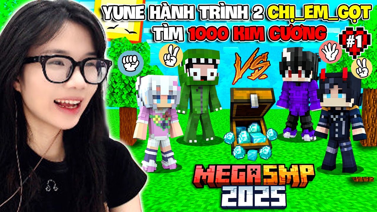 MEGA SMP TẬP 1 | H&Agrave;NH TR&Igrave;NH T&Igrave;M 1000 KIM CƯƠNG CỦA 