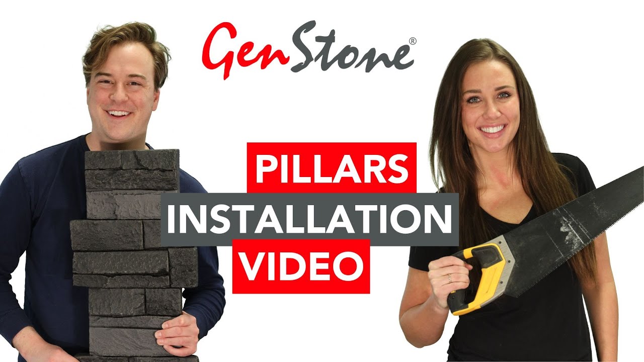 How to Install Pillars Video | GenStone on Pillars