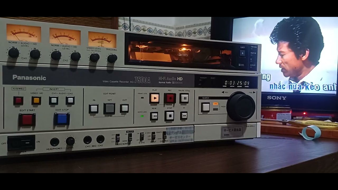 Panasonic AG-7500A. dòng VIP, thu phát chuẩn chỉ 0981663483 ( đã bán) 