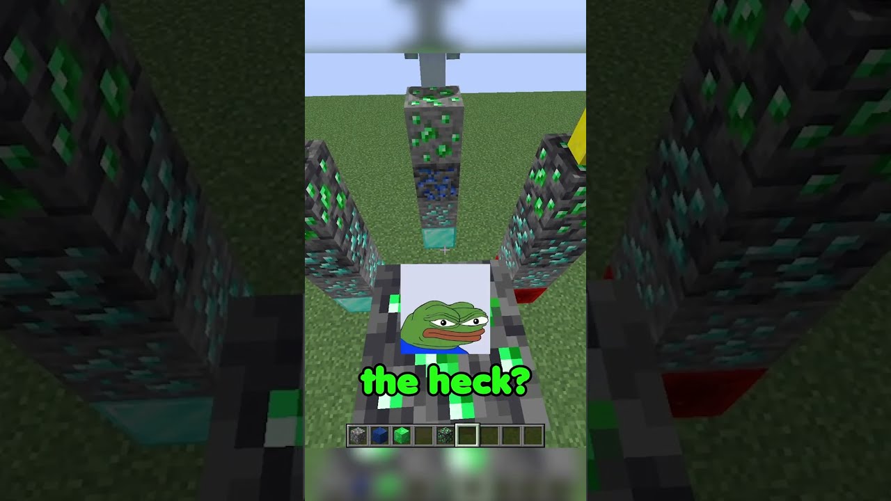 He is clip farming #minecraft #minecraftshorts