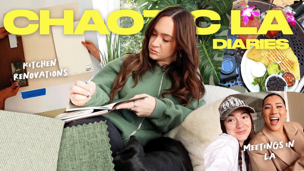 LA Vlog: 2026 Meetings, Kitchen Renovation Updates + More!!