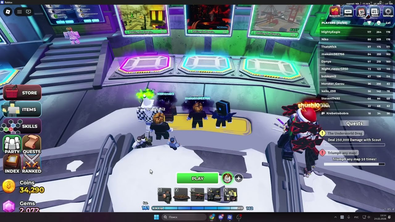 Tower Defense Simulator:получение и тест ускорителя