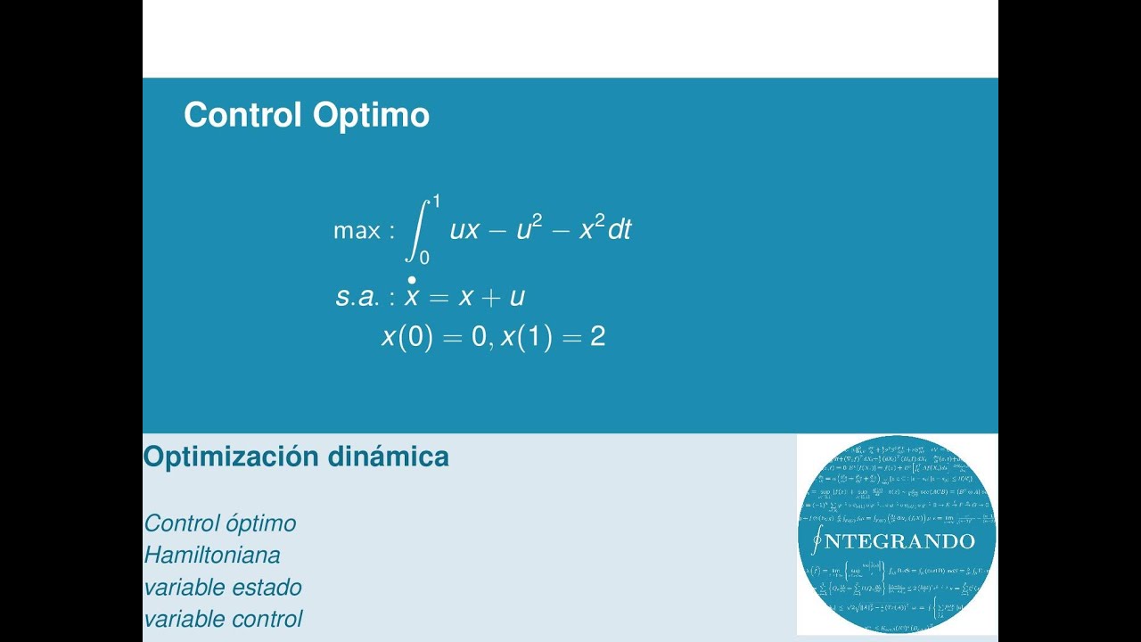 Control optimo ejemplo 1