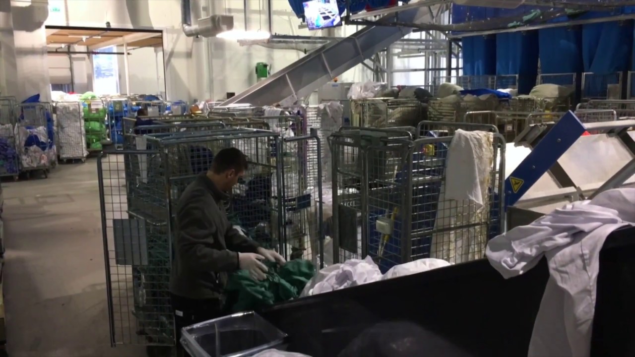 Inwatec - Fully Automatic Sorting of Soiled Workwear