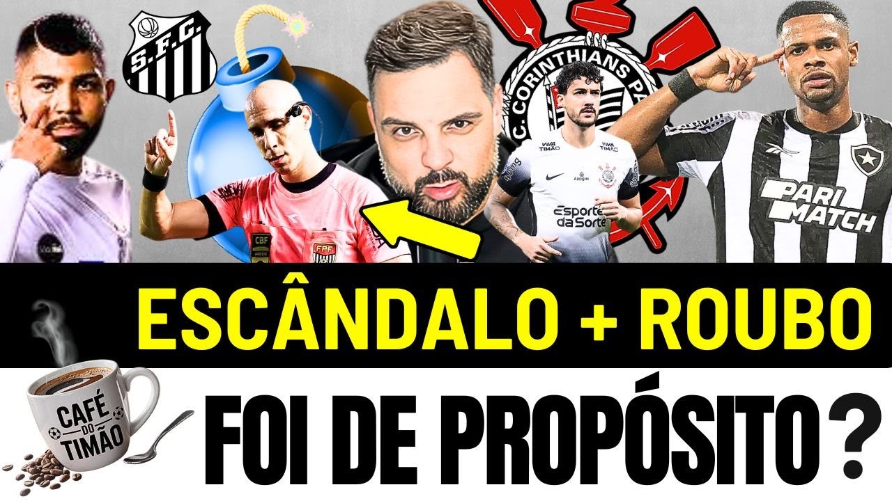 CORINTHIANS: ABSURDO! O ERRO de Arbitragem que CUSTOU a Vitória do TIMÃO