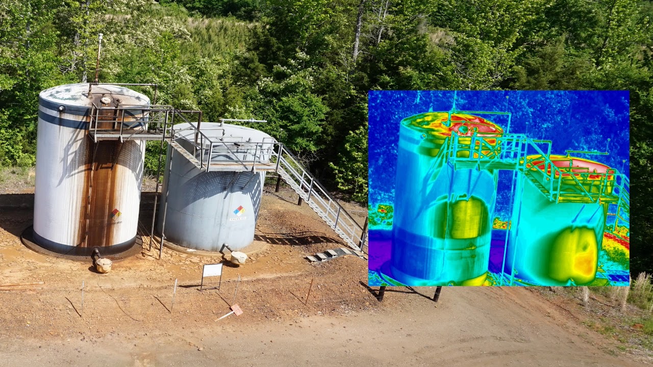 Hydrex Drone Optical Gas Imaging (OGI) and Thermal Inspections