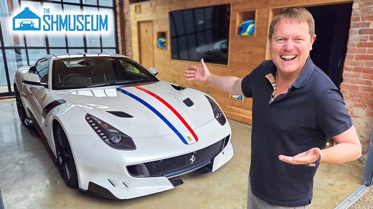 ДЕНЬ ДОСТАВКИ! Ferrari F12TDF Tailor Made присоединилась к коллекции моего друга