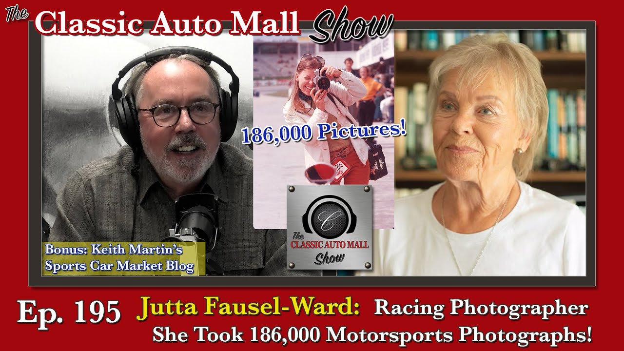 Ep 195 Amazing Motorsports Photographer Jutta Fausel-Ward and Her 186,000 Photographs!