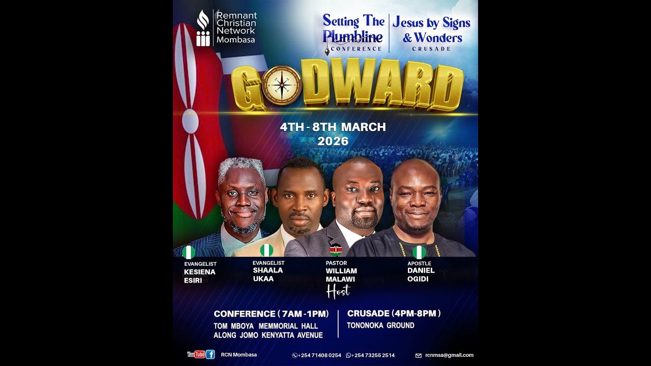 RCN MOMBASA || JESUS BY SIGNS AND WONDER CRUSADE || DAY 1 || EVANG. KESIENA ESIRI