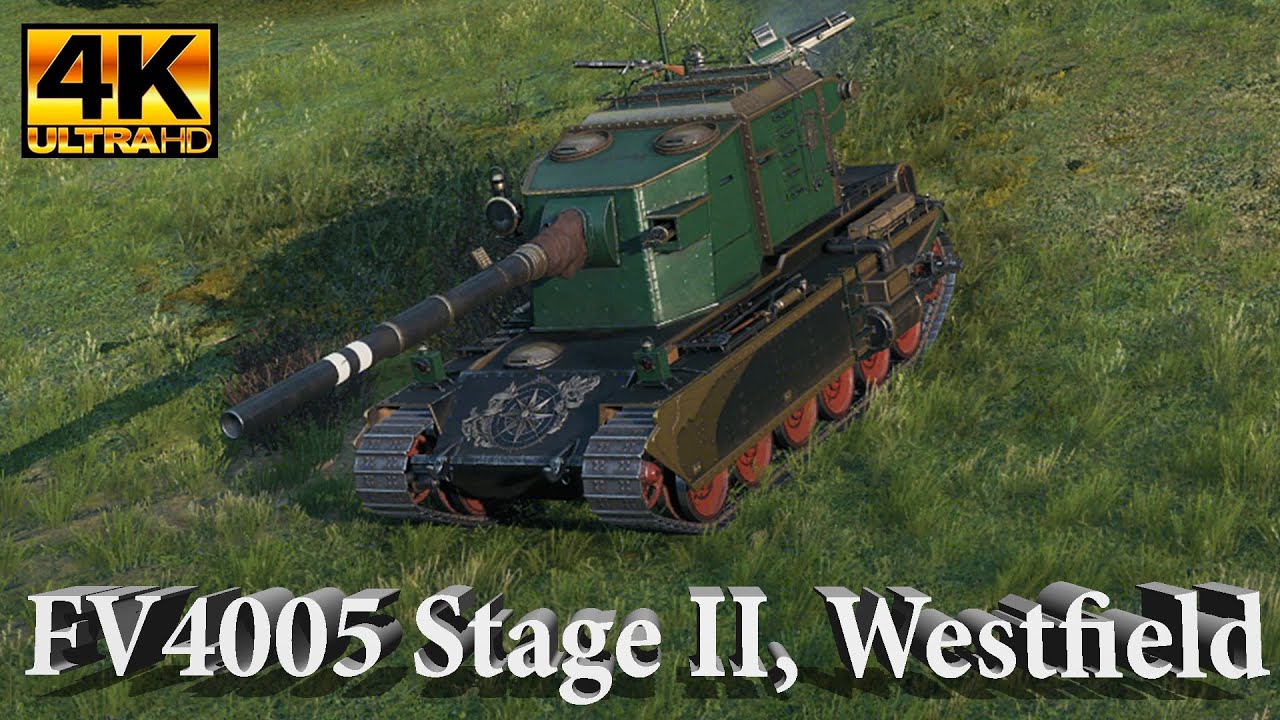 FV4005 Stage II Video in Ultra HD 4K🔝 Westfield, Standard | 8070 DMG | World of Tanks