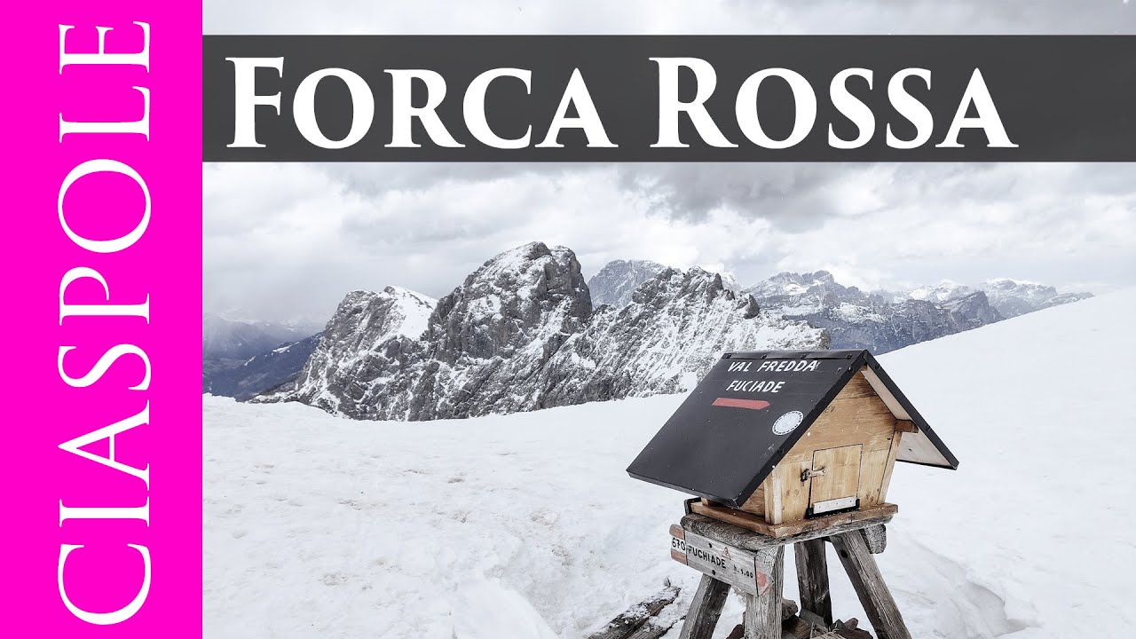 Forca Rossa dal Passo San Pellegrino