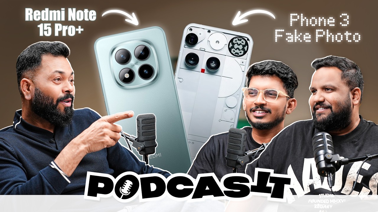 15,000mAh Phone 🫠, iPhone 17 Series Launch, Si-C Battery Big Issue?, Galaxy S25 FE | #PodcasTT🎙️