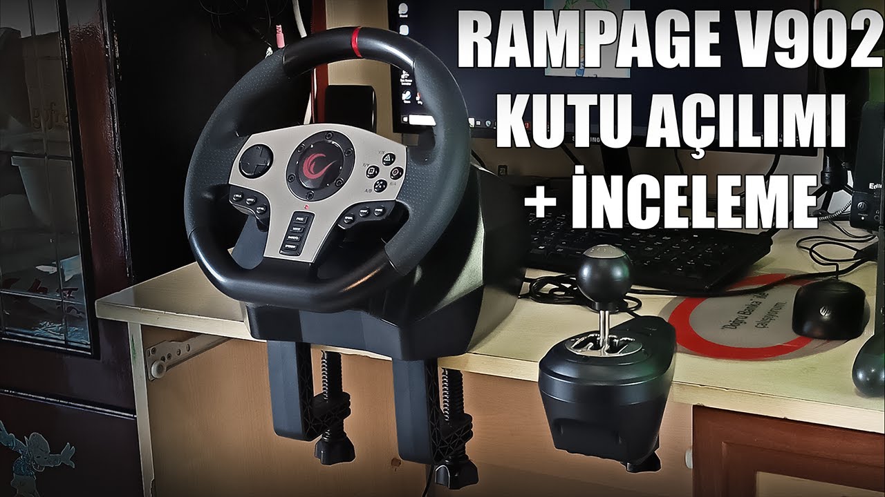 RAMPAGE V902 + H SHIFTER - KUTU AÇILIMI + İNCELEME (ETS 2, CCD, ACorsa, Project Cars, FHorizon 4)