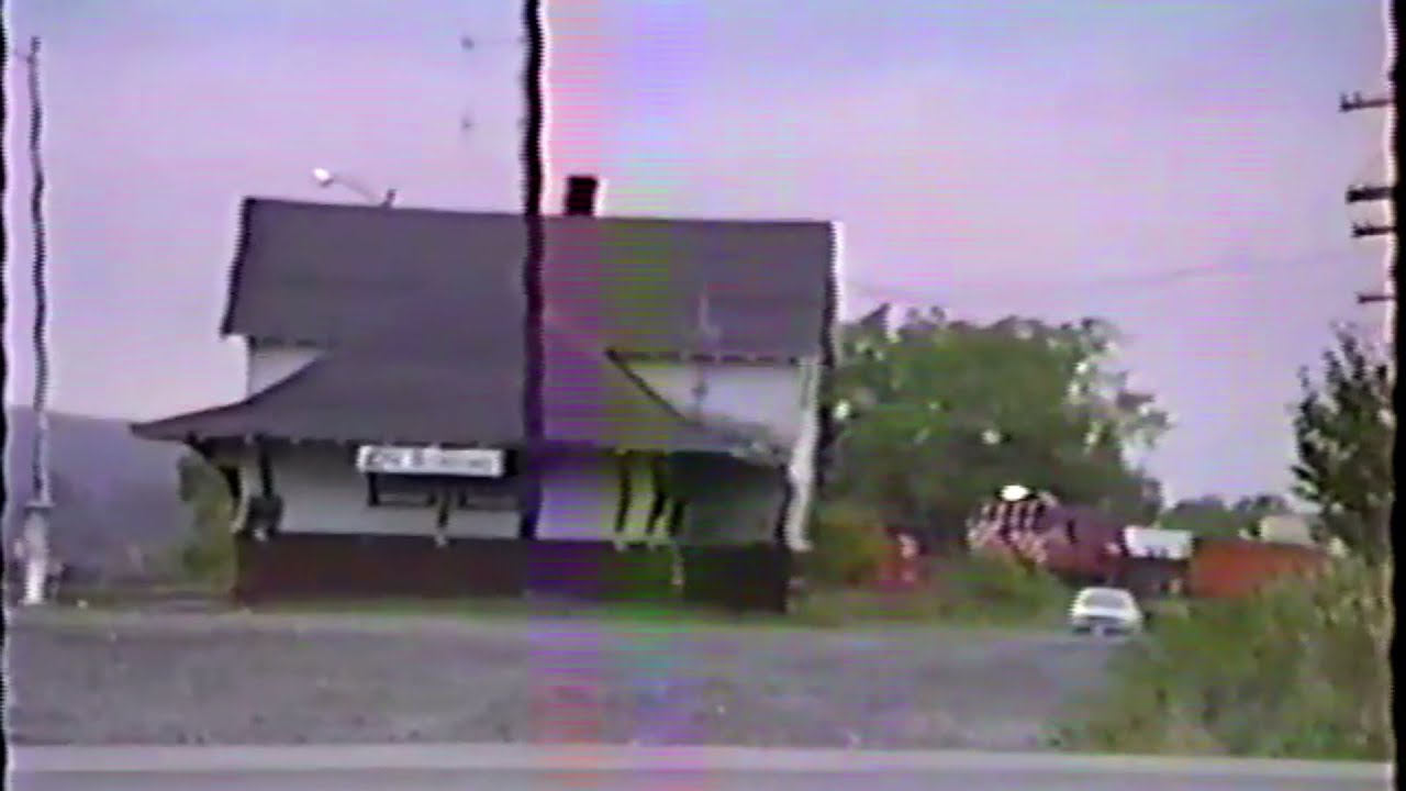 CN at Ennishore, NB and Cyr Jct with CAR, Sept. 16, 1989
