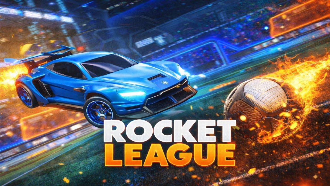 Rocket League nocturno con amigos.