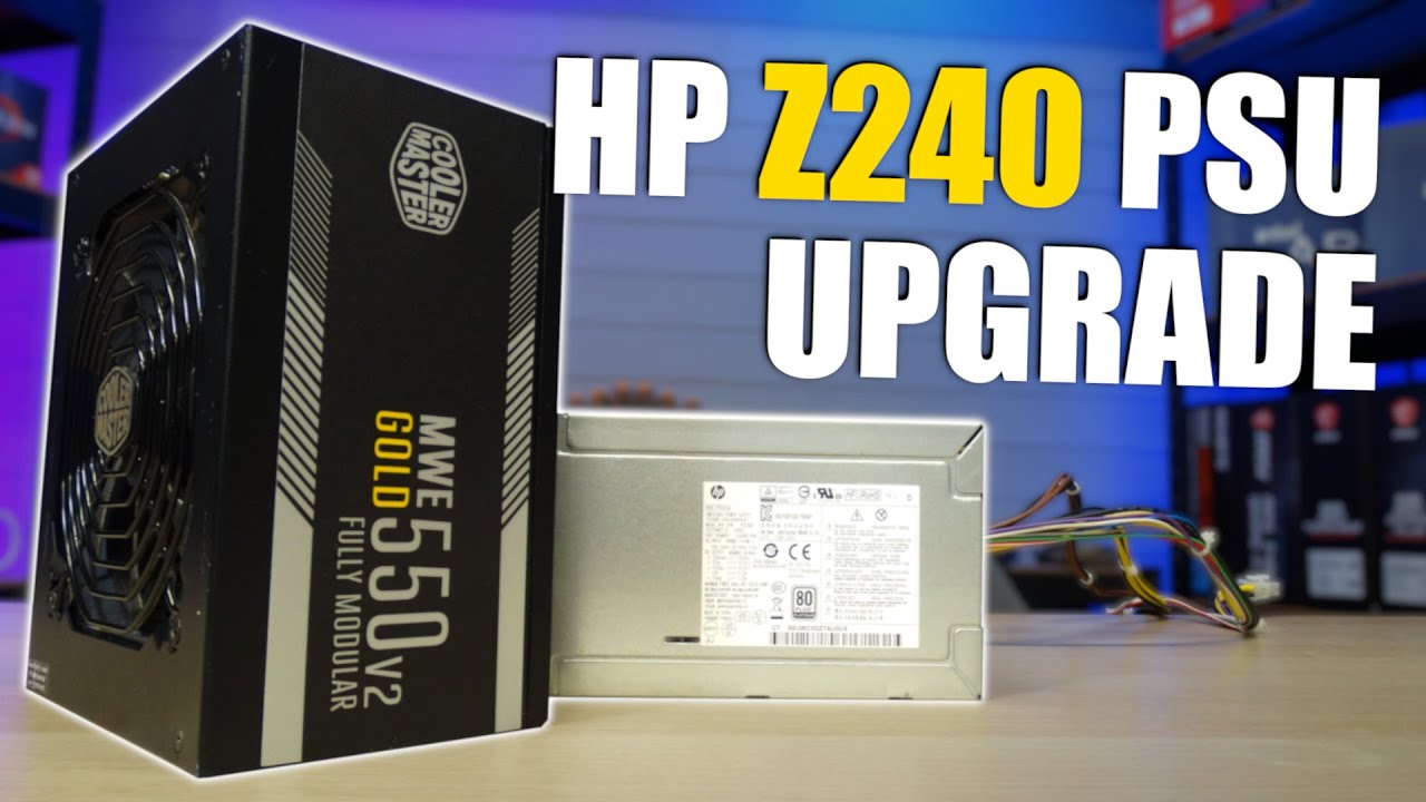 Как обновить блок питания на рабочей станции HP Z240.