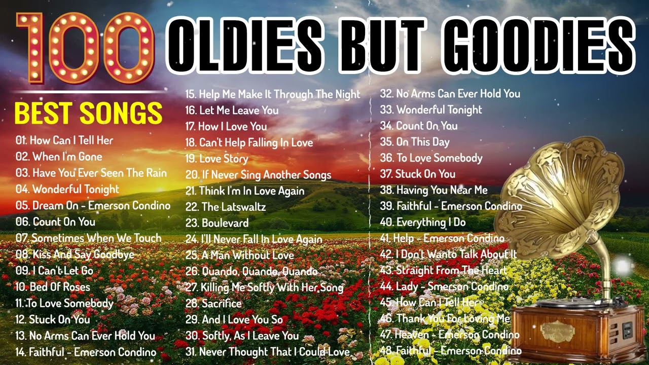 Oldies but Goodies Nonstop Medley ☘️ Lobo, Lionel Richie, Eric Clapton, Michael Bolton, Bee Gees...