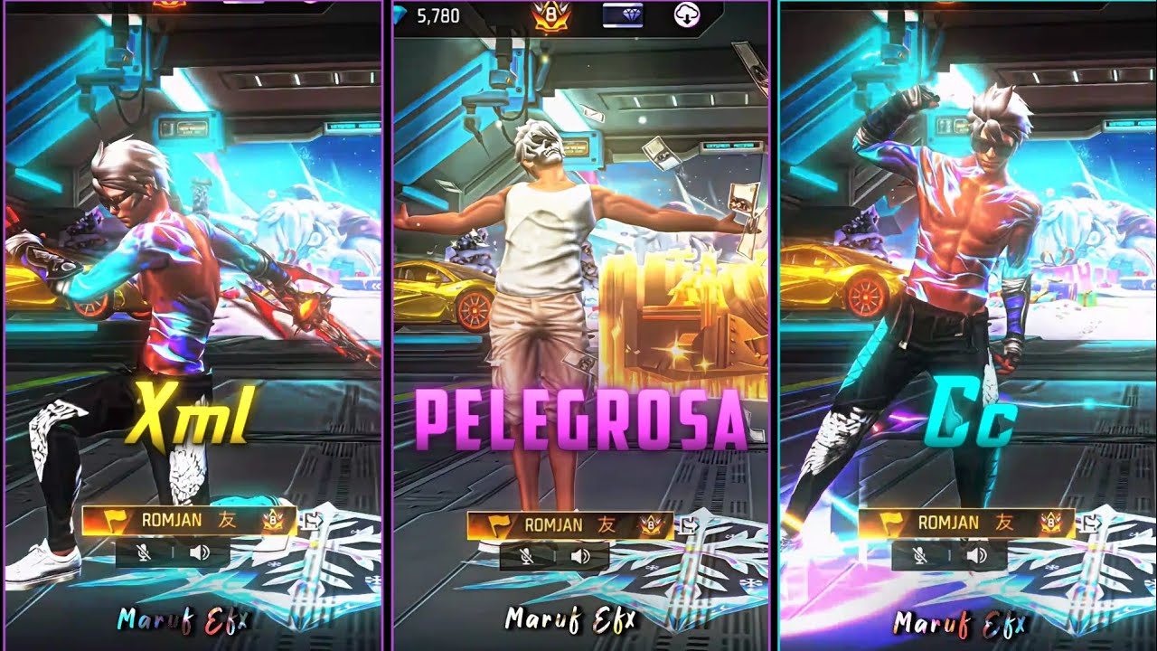 PELEGROSA 💜🎀 | FF SOLO TREND | XML + CLIP + CC 🤍 | NEW TREND 💖💫 | FF EDIT &lrm;‪@Maruf_Efx