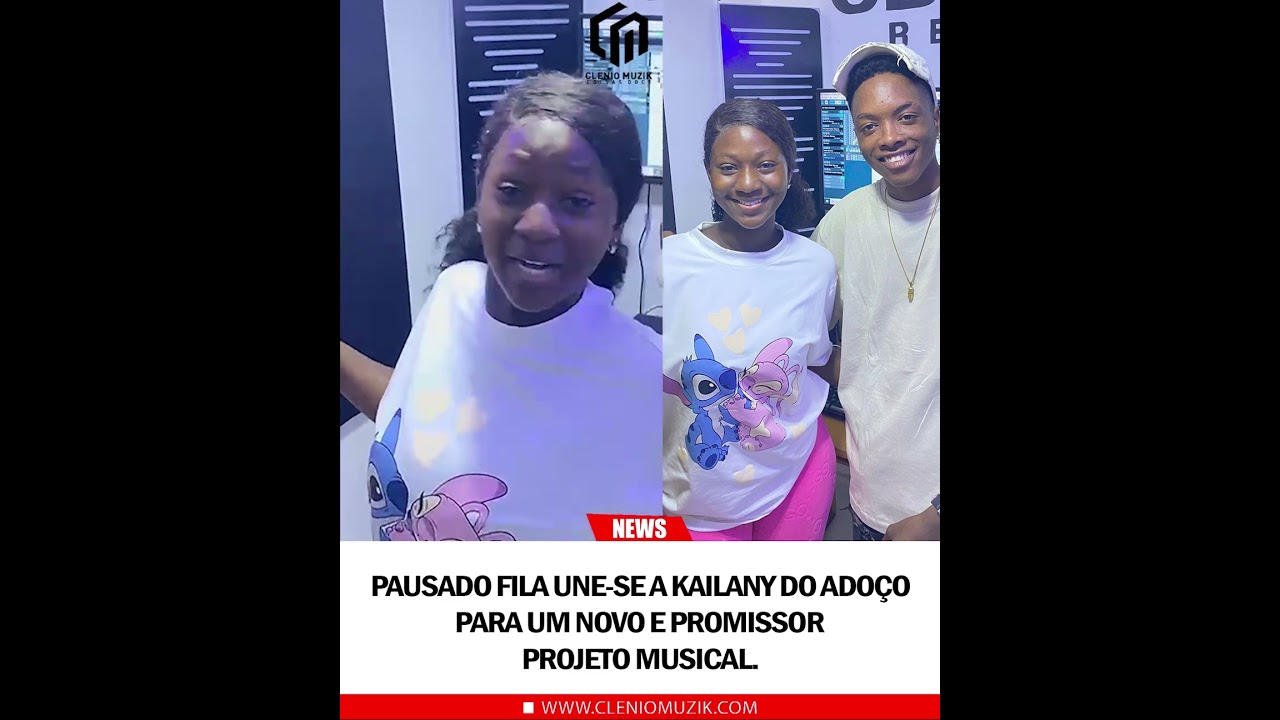 Pausado Fila une-se a Kailany do Adoço para um novo projeto musical