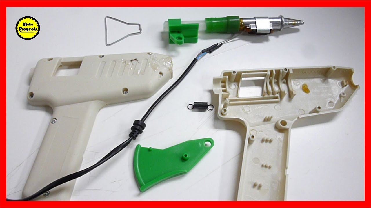 Como reparar el gatillo de una pistola de silicona con un simple truco