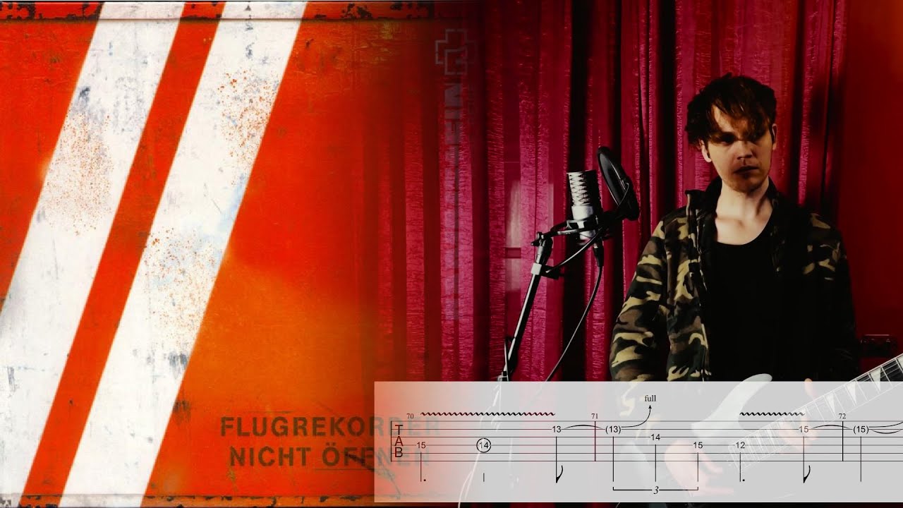 Rammstein :  Amour Guitar Tab Tutorial
