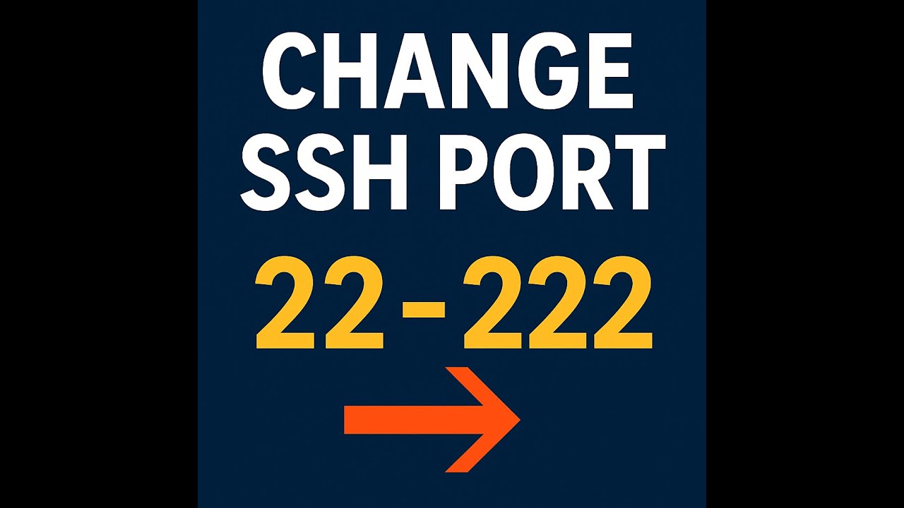 Red Hat Linux - How to change SSH port from 22 to 2222 in Red Hat / CentOS / Rocky